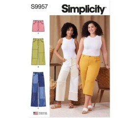 Patron Simplicity 9957 - Shorts et pantalon