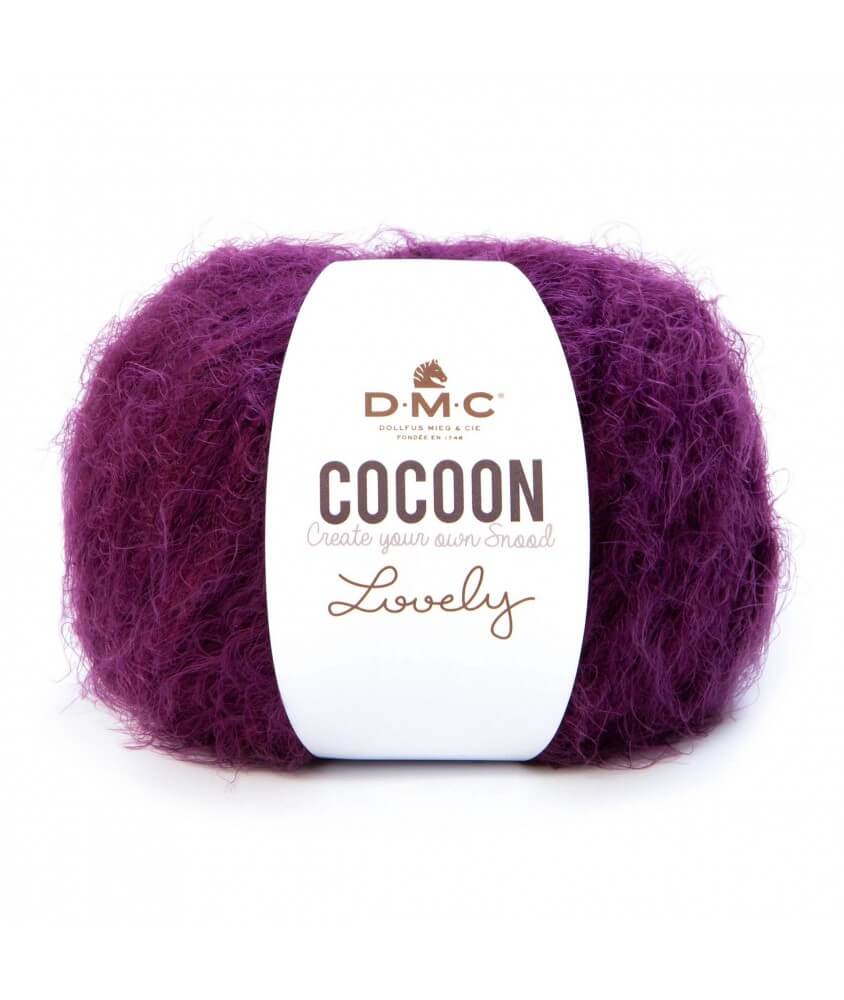  Pelote de laine COCOON LOVELY - DMC violet 06