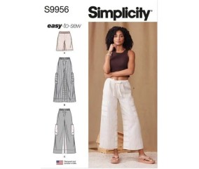 Patron Simplicity 9956 - Shorts et pantalon