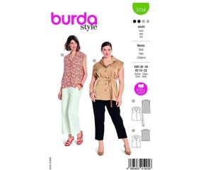 Patron Burda 5734 - Gilet