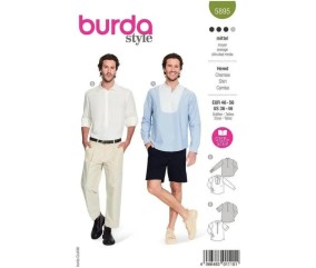 Patron Burda 5895 - Chemise...