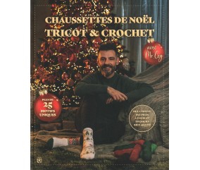 Livre Chaussettes de Noël tricot & crochet Mr. Cey - couverture du livre