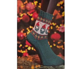Livre Chaussettes de Noël tricot & crochet Mr. Cey - chaussettes lutins de Noël