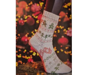 Livre Chaussettes de Noël tricot & crochet Mr. Cey - chaussettes pain d’épices