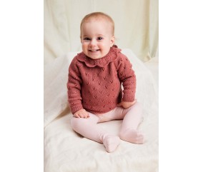 Catalogue Lang Yarns Punto 99 Baby Merino - Pullover Yuna pour bébé