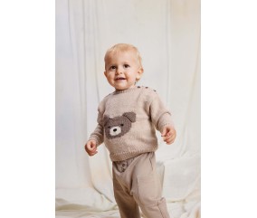 Catalogue Lang Yarns Punto 99 Baby Merino - Pullover Bear