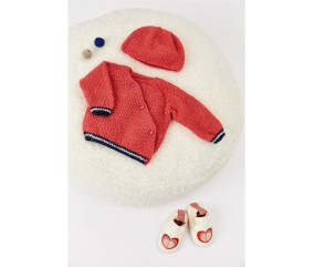E-MODELE BÉBÉ - ENSEMBLE BRASSIÈRE ET BONNET COLINE - BERGÈRE DE FRANCE