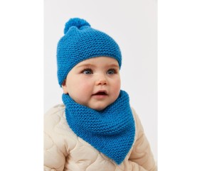 Patron tricot gratuit Bonnet et bandana Billy