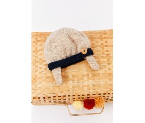 Patron tricot gratuit Bonnet cache oreilles Ben