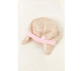 Patron tricot gratuit Bonnet cache oreilles Bess