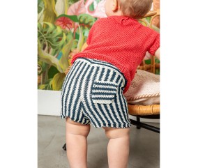 E-MODELE BÉBÉ - SHORT POCHE ARRIÈRE CALYPSO - BERGÈRE DE FRANCE