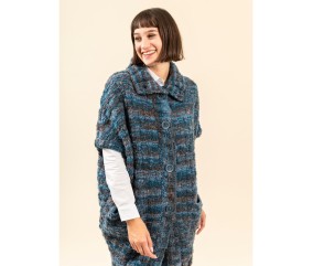 Patron tricot gratuit Veste sans manches Margot
