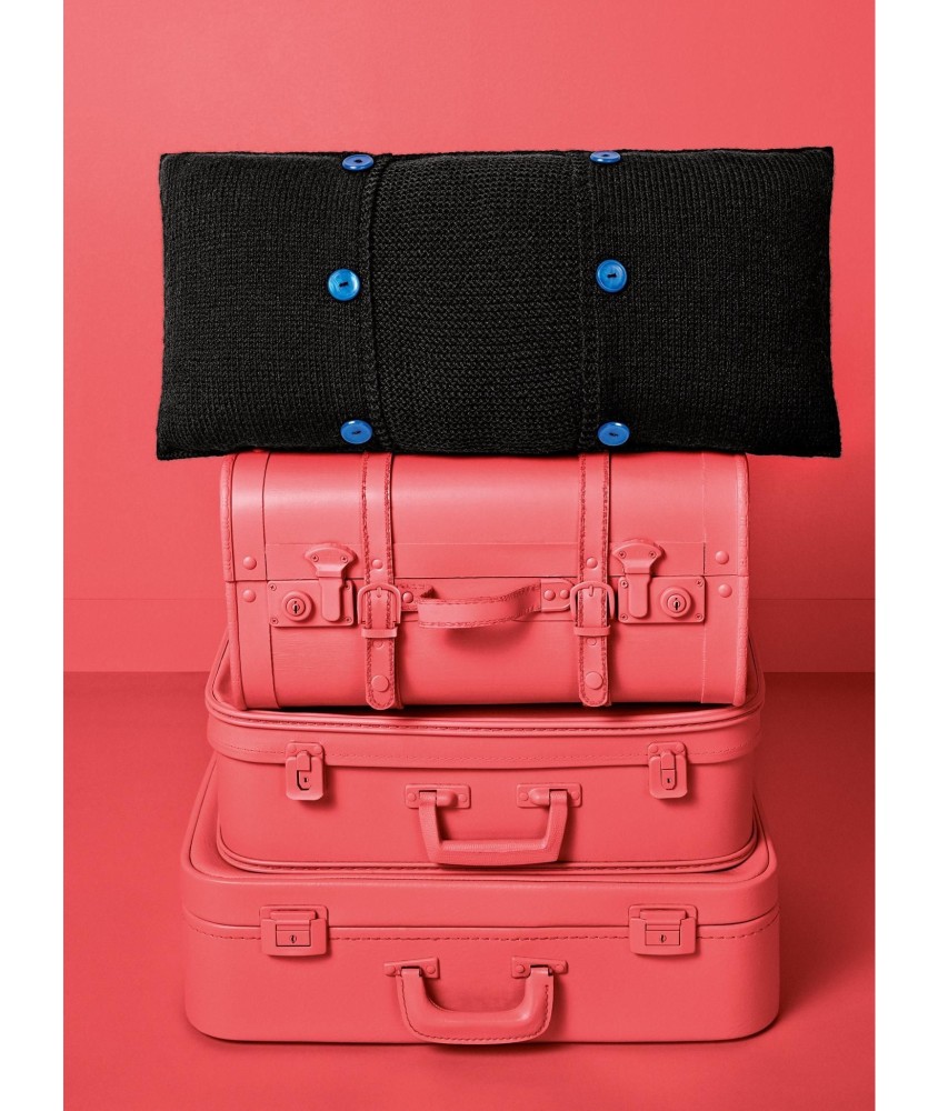 Patron tricot gratuit Le coussin rectangle Sally