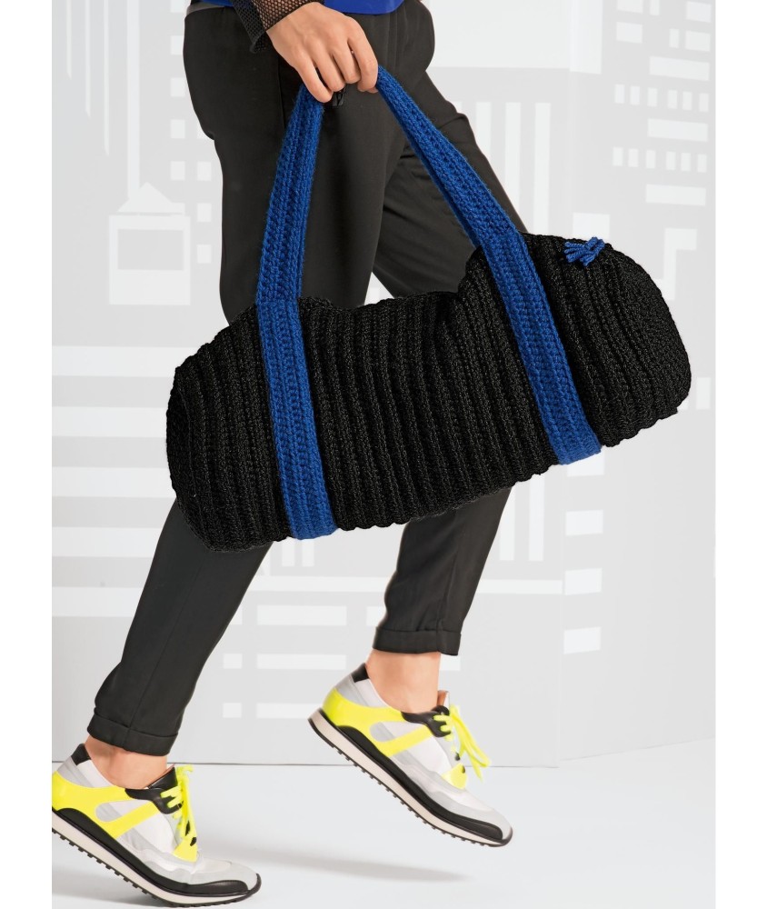 Patron crochet Sac sport Sari - Bergère de France