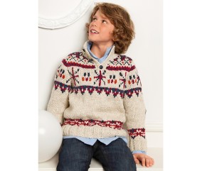 Patron tricot Pull Anael - Bergère de France
