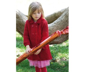 Patron tricot Manteau Sofie - Bergère de France