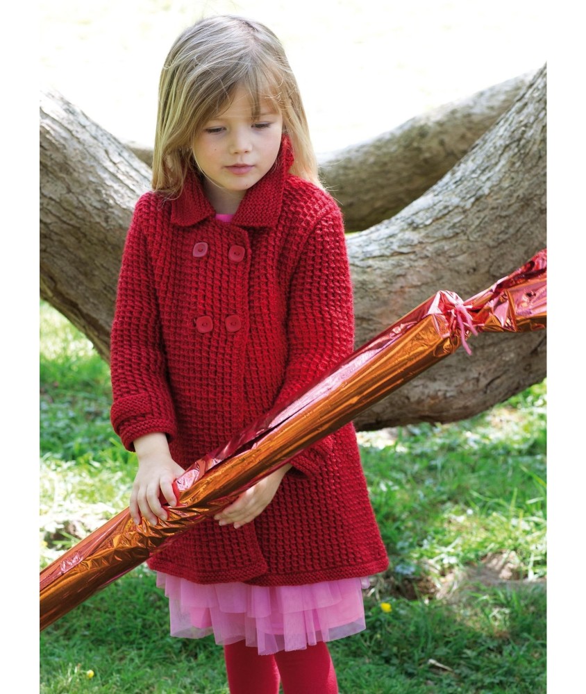 Patron tricot Manteau Sofie - Bergère de France