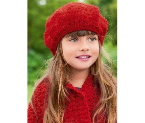 Patron tricot Béret Silvia - Bergère de France