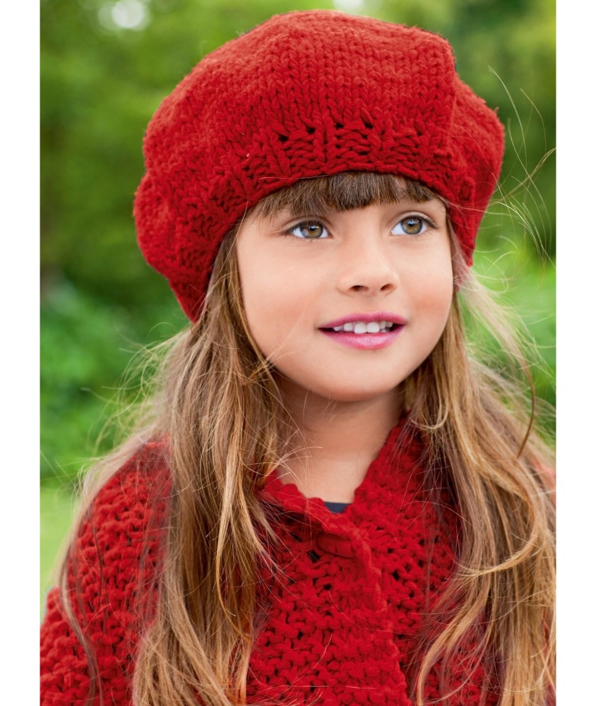 Patron tricot Béret Silvia - Bergère de France