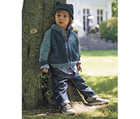 Patron tricot Blouson Anna - Bergère de France