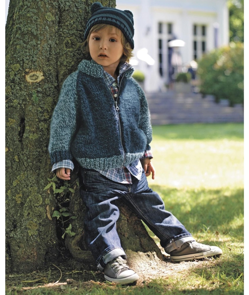 Patron tricot Blouson Anna - Bergère de France