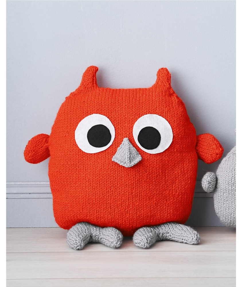 Patron tricot Doudou Hibou Sénad - Bergère de France