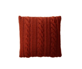 Patron tricot gratuit Coussin à torsades Albin