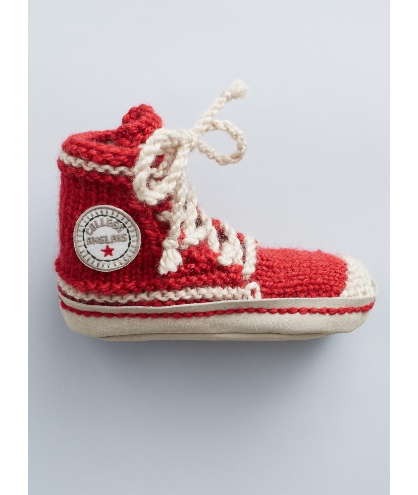 Patron gratuit Chaussons style basket enfants Abou