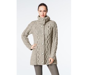 Patron tricot gratuit Veste trapèze Annalisa