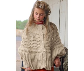 Patron tricot Cape Silane - Bergère de France