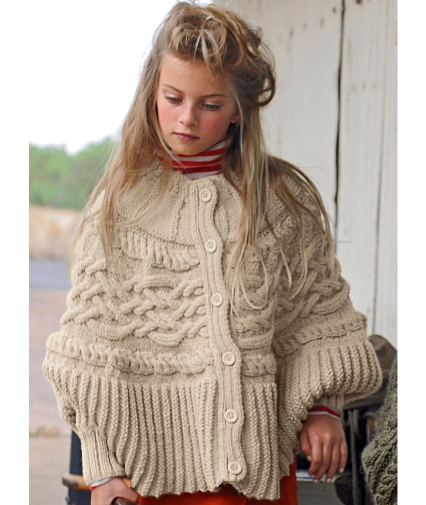 Patron tricot Cape Silane - Bergère de France