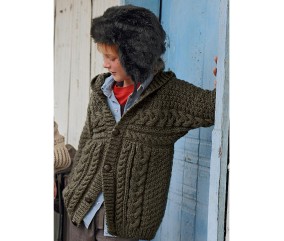 Patron tricot gratuit Veste à capuche Aldric