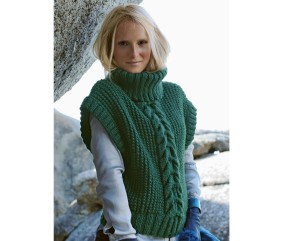 Patron tricot gratuit Pull sans manches Annie