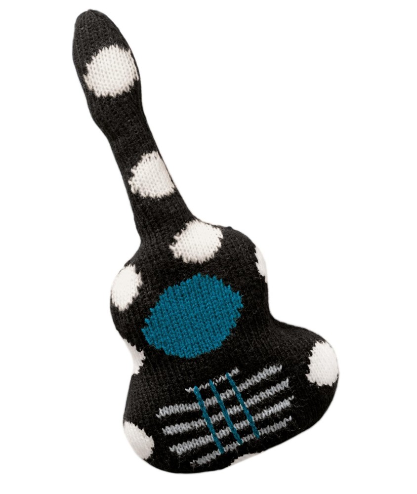 Patron tricot gratuit Doudou guitare Benoist