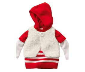 Patron tricot gratuit Gilet sans manches Tesnime