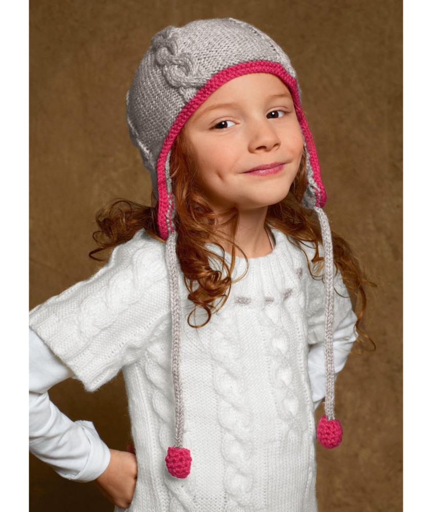 Patron tricot Bonnet et sac Bianka - Bergère de France