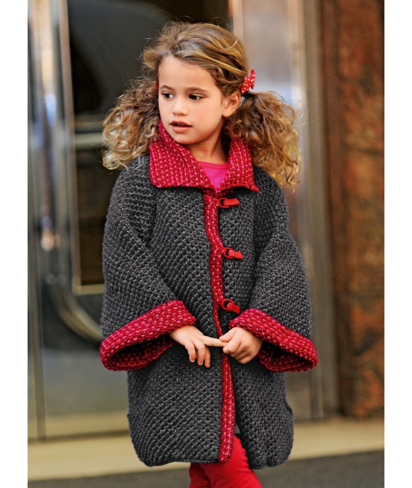 Patron tricot Manteau Sendy - Bergère de France