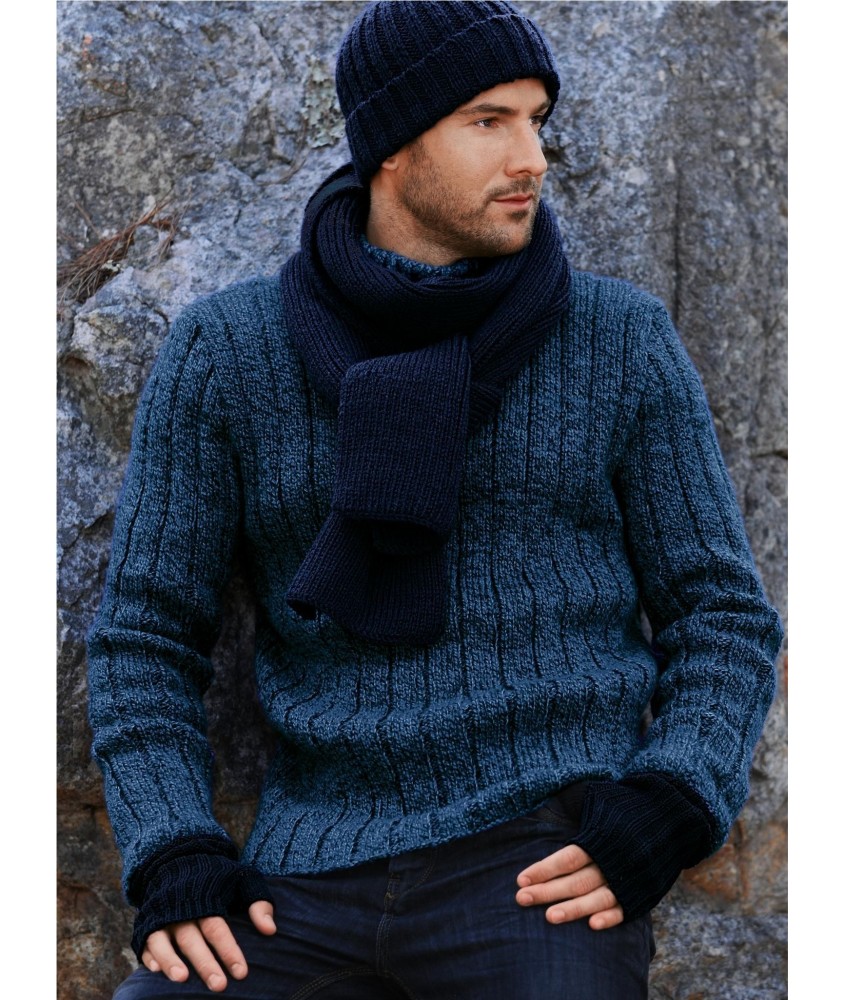 Patron tricot Écharpe Parfait - Bergère de France