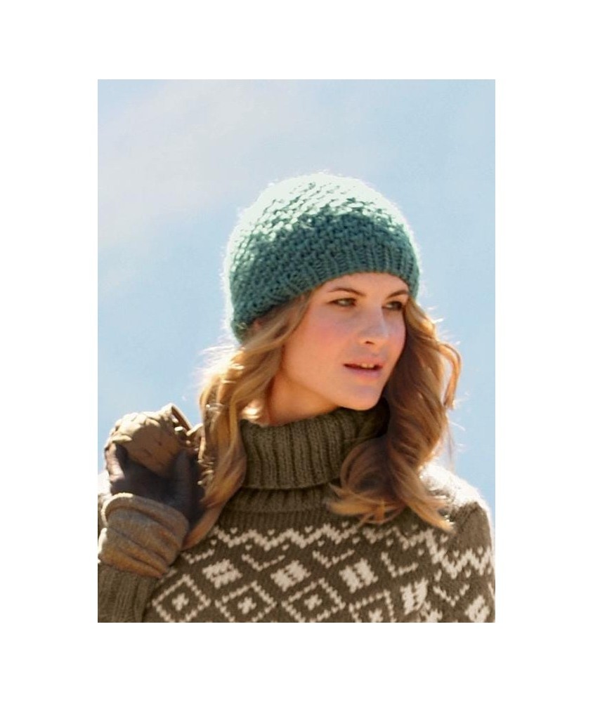 Patron tricot Bonnet Silva - Bergère de France