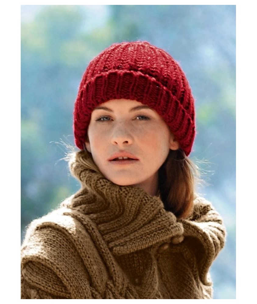 Patron tricot Bonnet Azza - Bergère de France