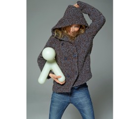 Patron tricot gratuit Veste à capuche Taina