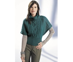 Patron tricot gratuit Pull à superposer Simone