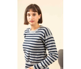 Patron tricot Pull marin Bess - Bergère de France