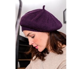 Patron tricot Béret femme Mélanie - Bergère de France