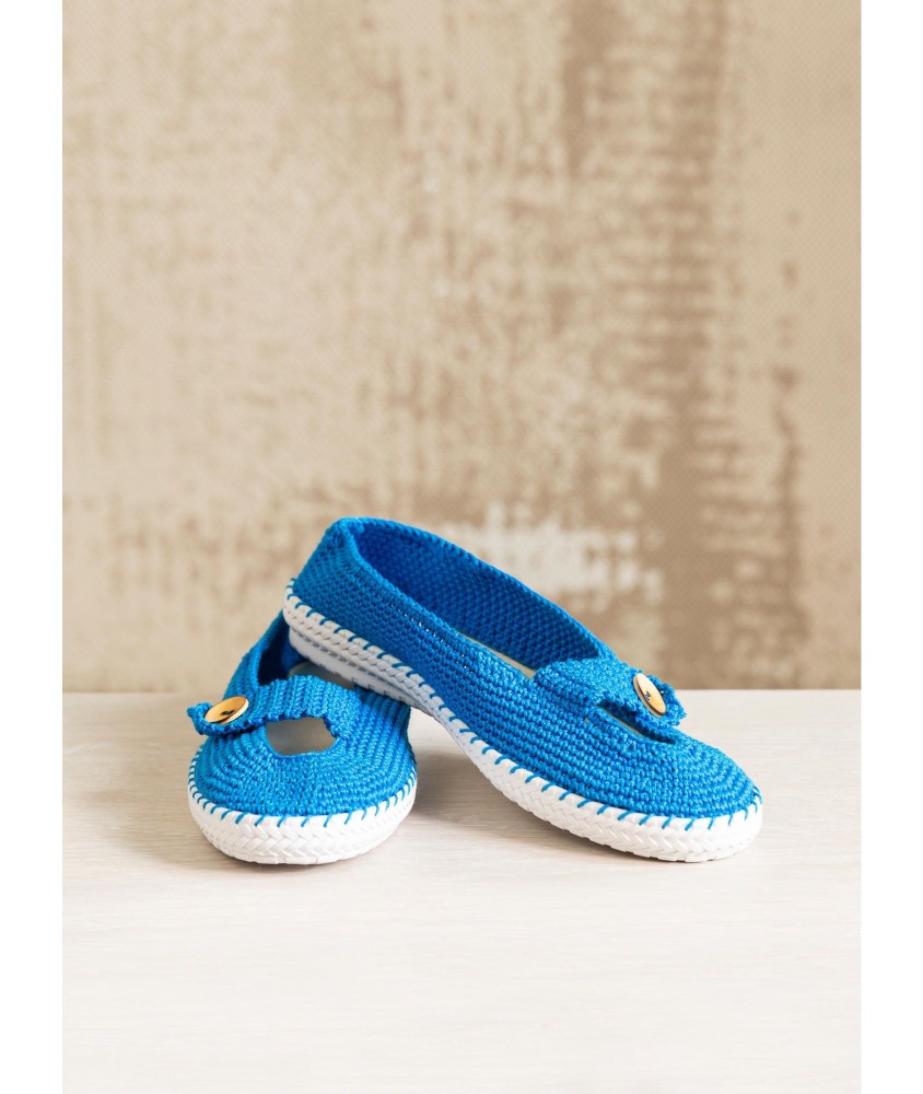Patron crochet gratuit Ballerines au crochet