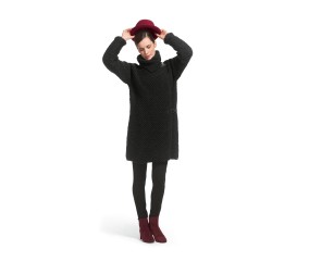 Patron gratuit Manteau chaud col montant Annabelle