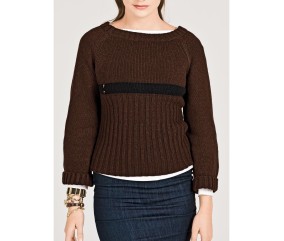 Patron tricot Pull manches larges - Bergère de France