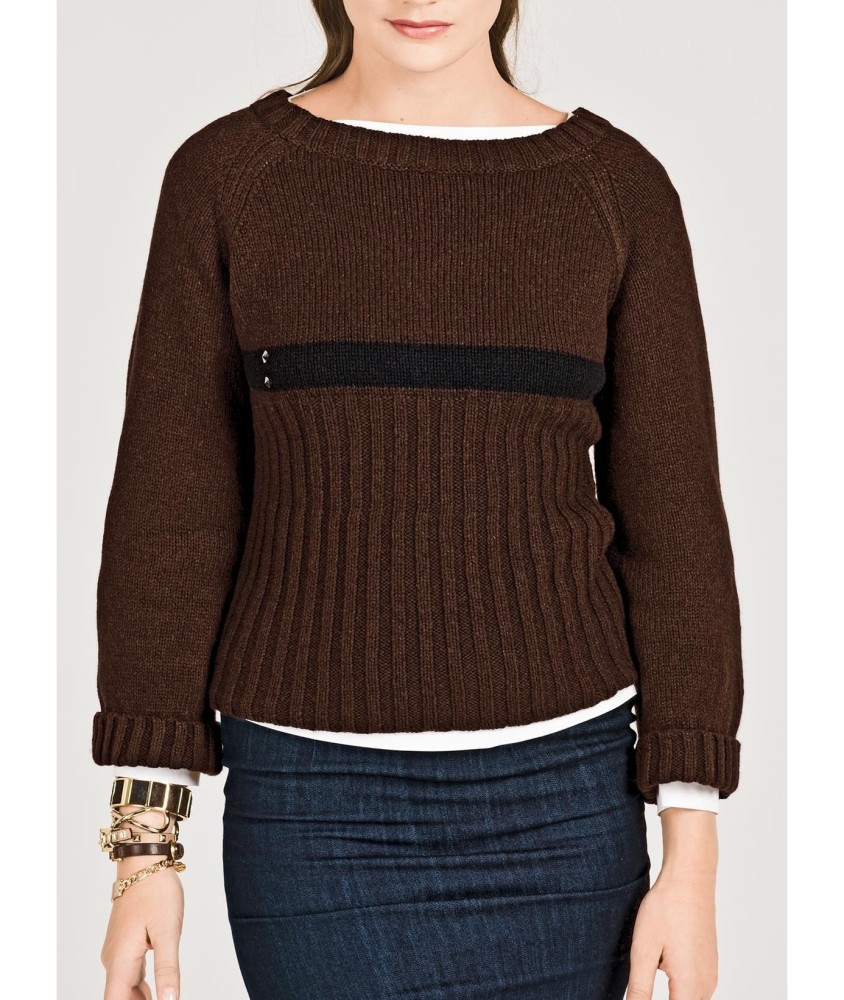 Patron tricot Pull manches larges - Bergère de France