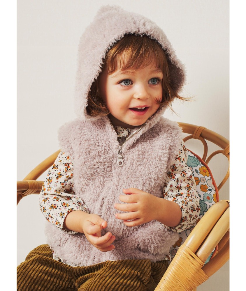 Patron tricot gratuit Gilet zippé sans manches