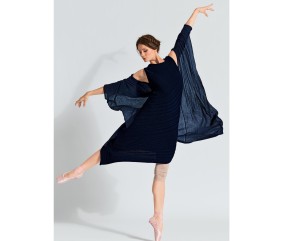 Patron tricot Robe asymétrique - Bergère de France